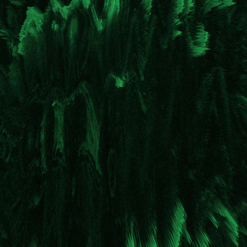 抽象的绿色-带有黑色数字3D故障效果-屏幕技术纹理-分散背景