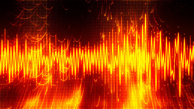 抽象声波纹理背景