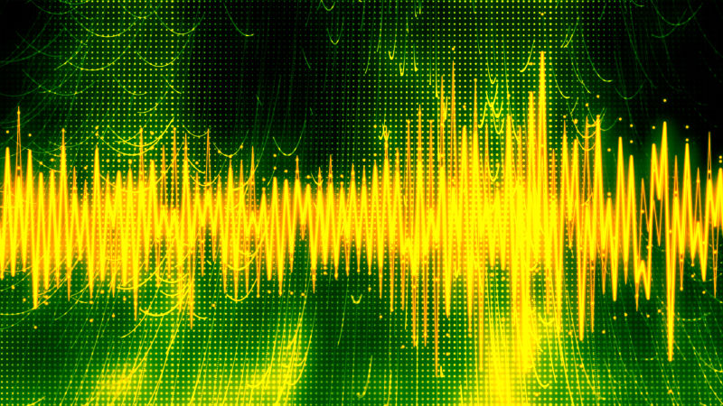 抽象声波纹理背景