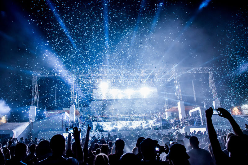 激光舞台聚光灯