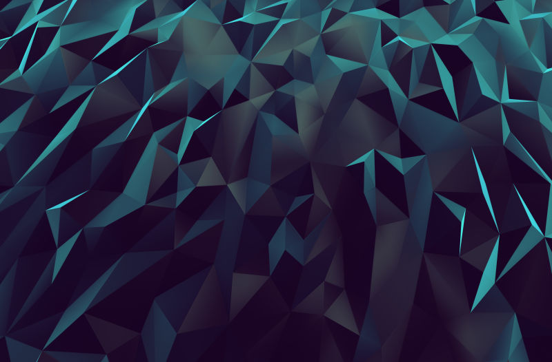 三角立体抽象背景