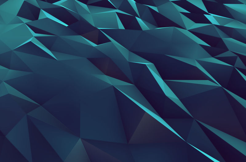 三角立体抽象背景