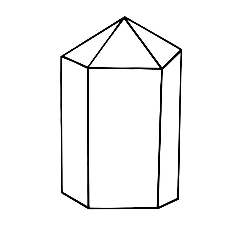 矢量线立体钻石