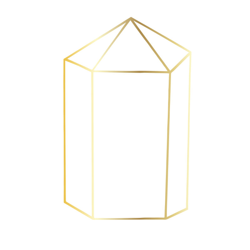 矢量线立体钻石