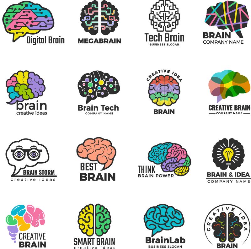大脑标识