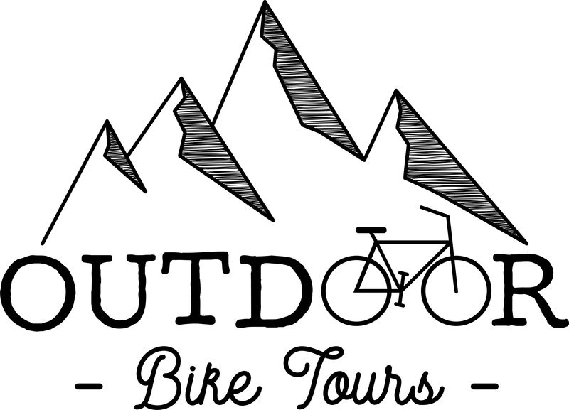 矢量自行车徽章