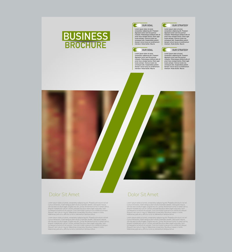 绿色矢量传单模板抽象小册子背景设计囚犯年度报告塔特福商业教育广告