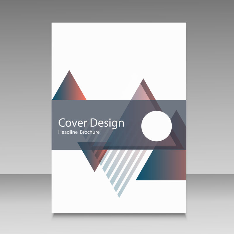 小册子模板布局封面设计年度报告