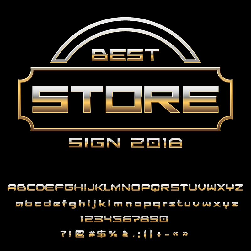 矢量字母数字背景