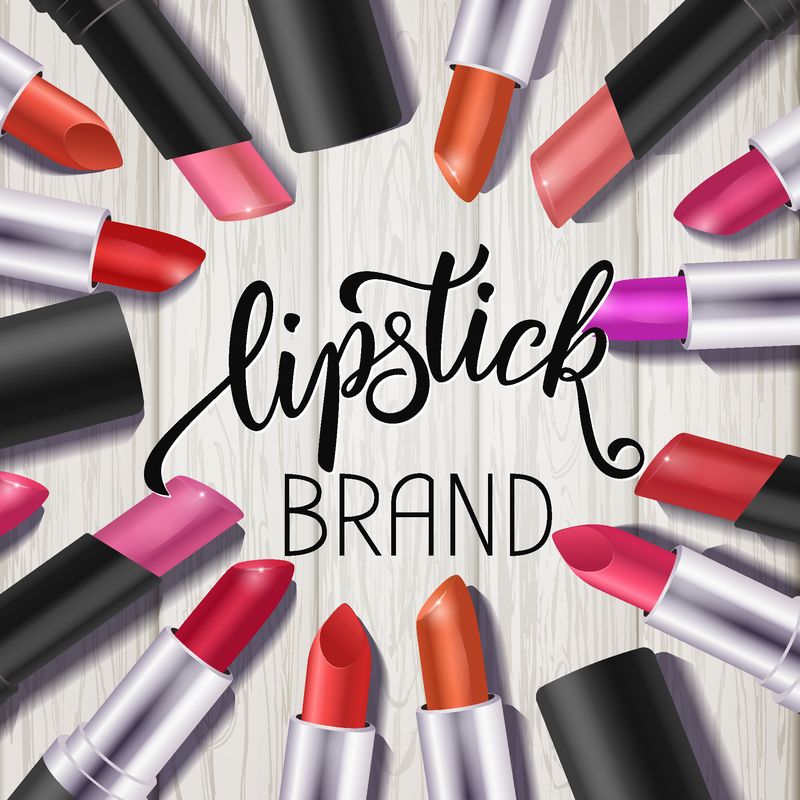 矢量化妆品广告海报设计