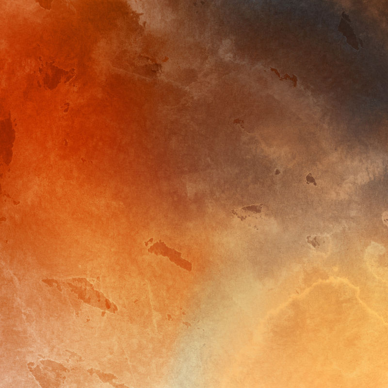 橙色水彩纹理背景