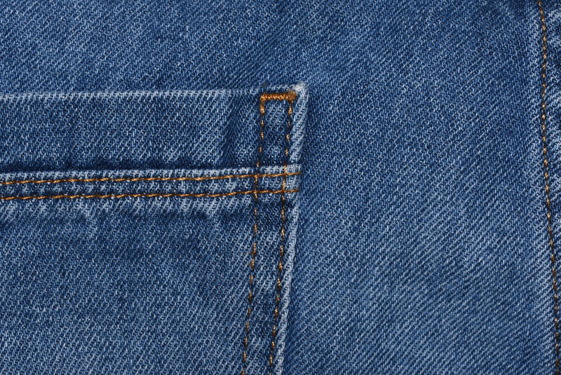 蓝色牛仔裤的背景