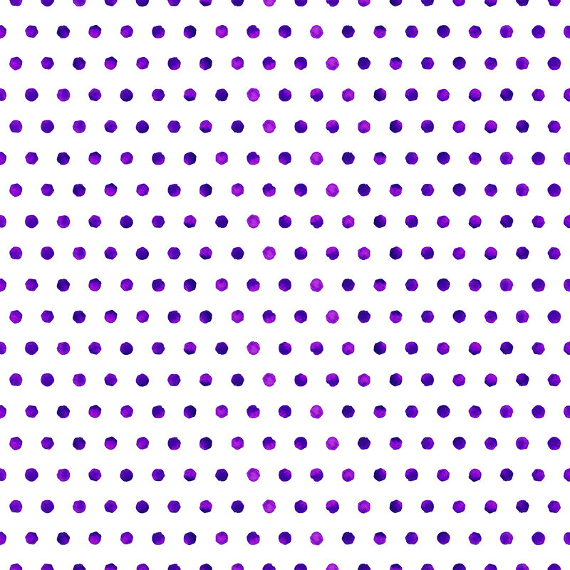 波尔卡圆点无缝图案