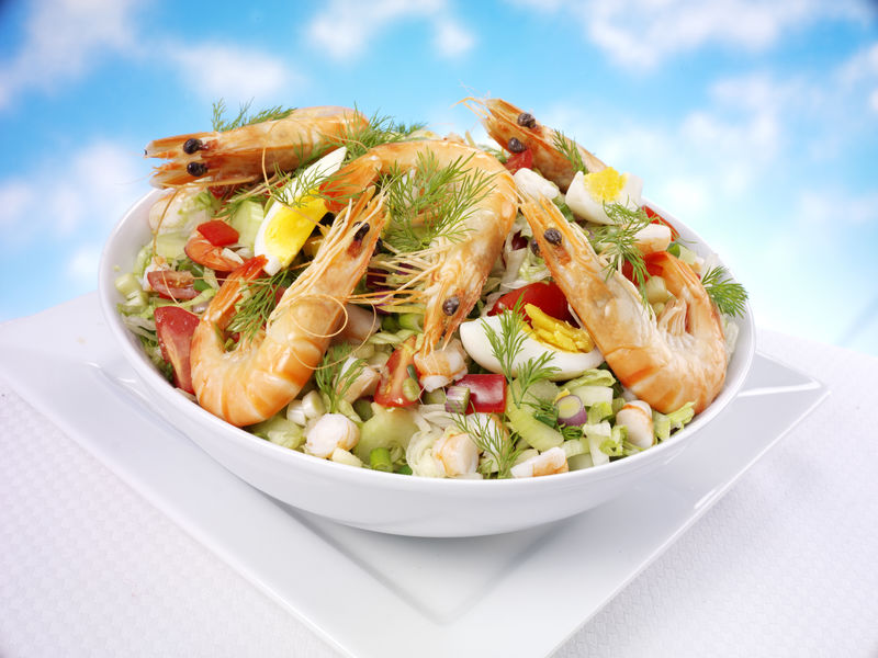 海鲜沙拉