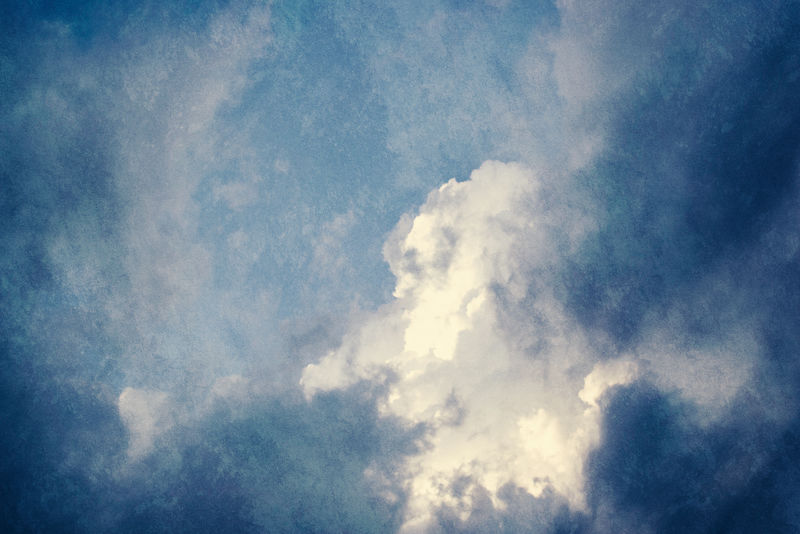 老旧蓝色天空背景