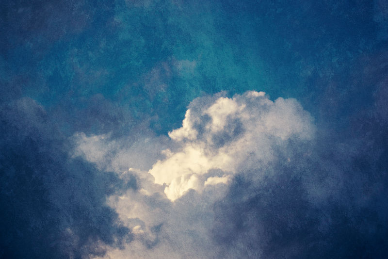 老旧蓝色天空背景