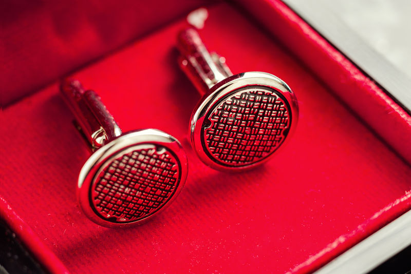 袖扣新郎早晨商人婚礼男士时尚男士配饰