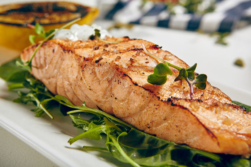 美食餐厅烤鱼菜单