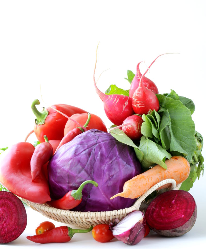 什锦红蔬菜（番茄胡椒卷心菜萝卜）