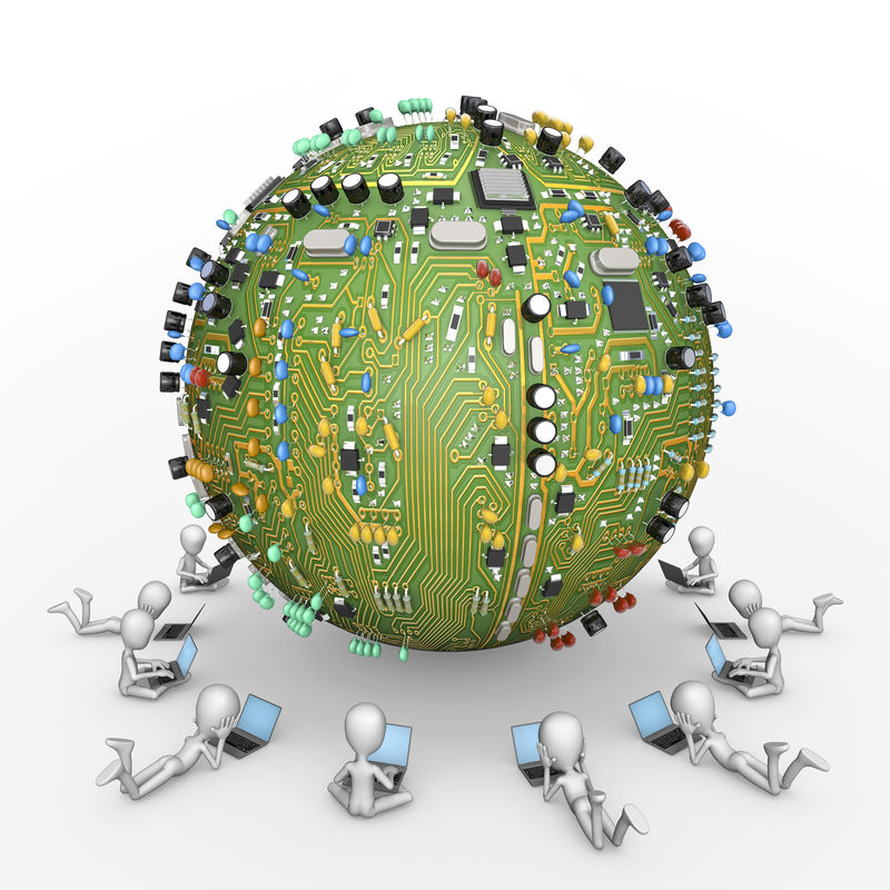 计算机行星连接