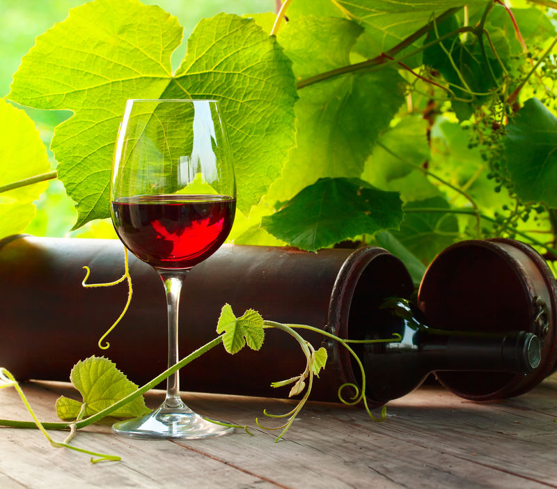 红葡萄酒