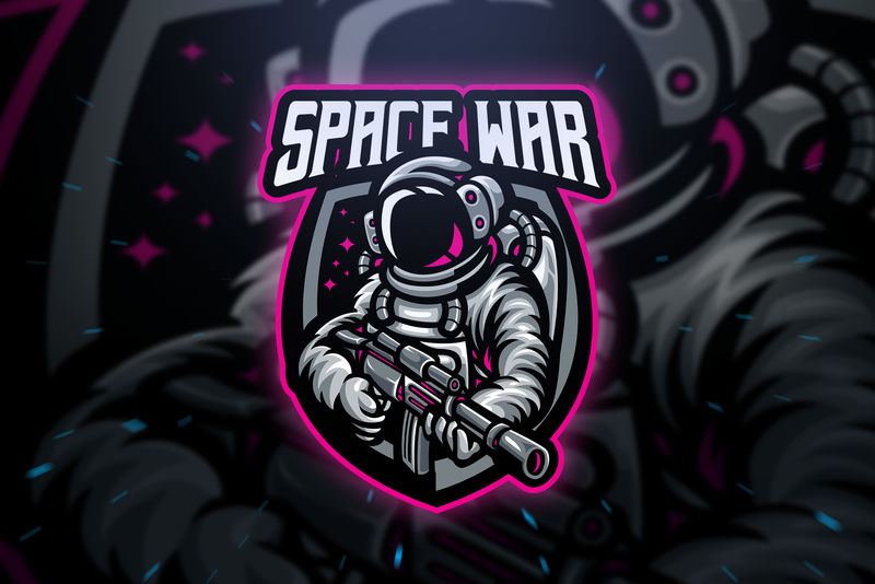 矢量电子竞技徽标模板素材-高清图片-摄影照片-寻图免费打包下载