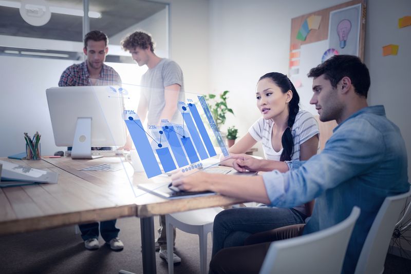 百分比合成图图形表示