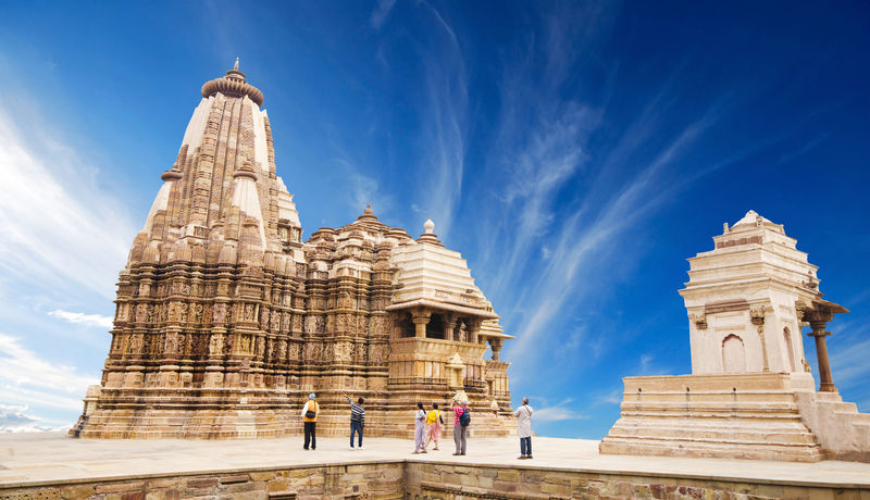 哈朱拉霍的色情神庙印度中央邦