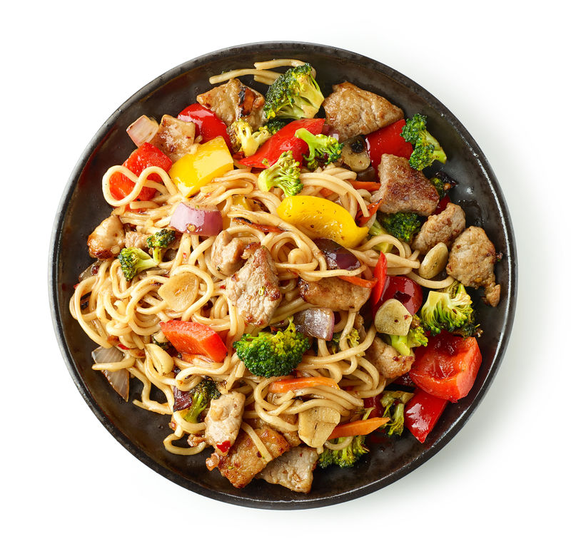 蔬菜肉面