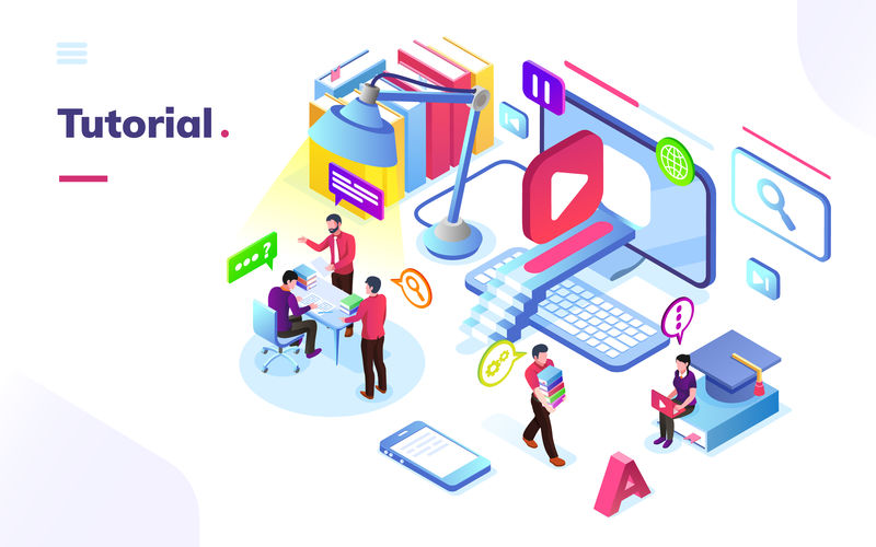 人们学习在线视频教程