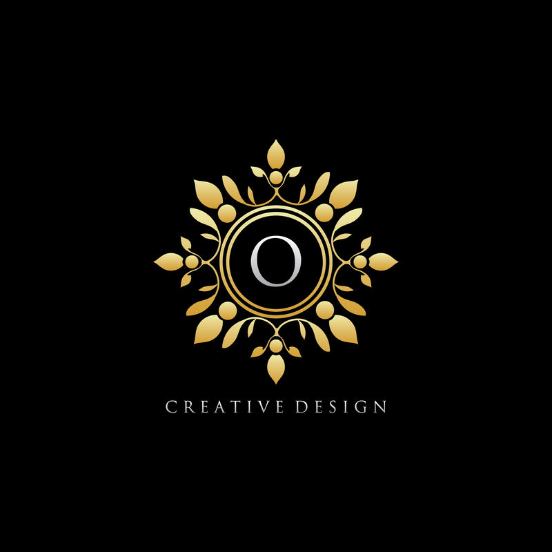 古典o皇家金标志设计
