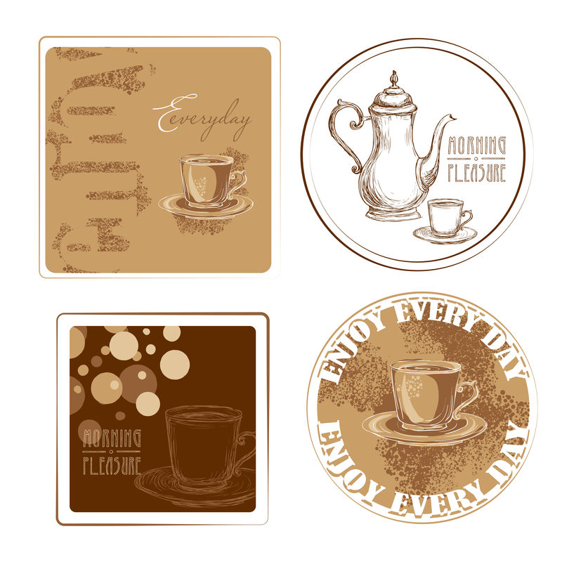 咖啡杯垫设计