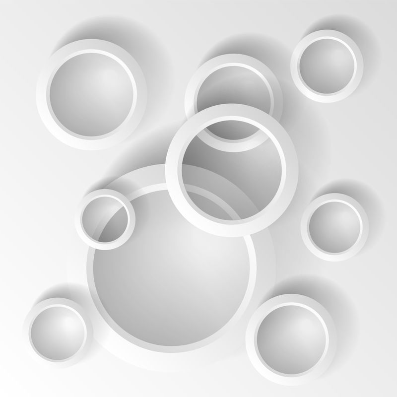 由动态形状组成的几何背景