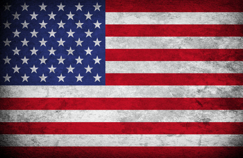 美国国旗 复古图片