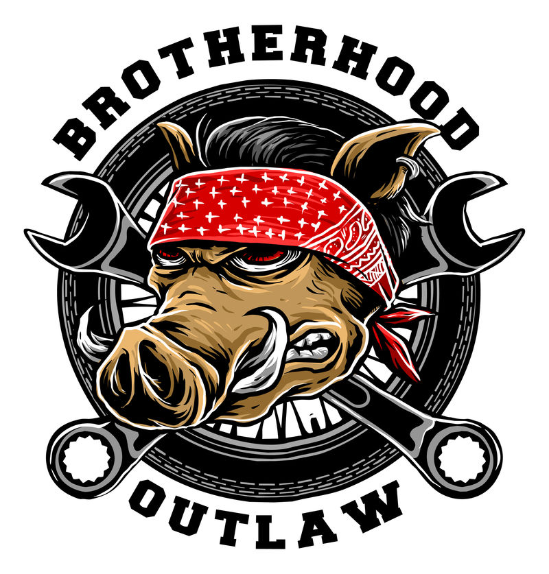 摩托车俱乐部标志