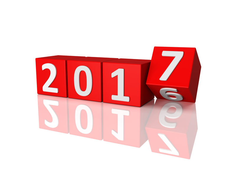 2017新年-3D渲染图像