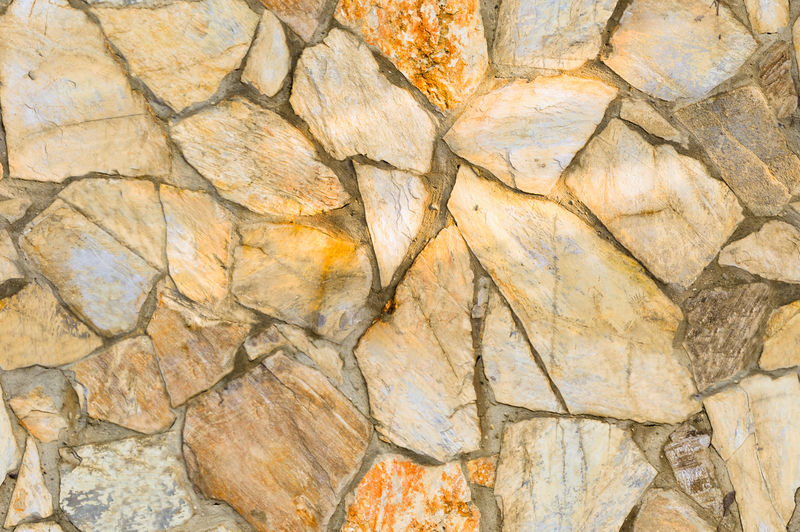米色的石头墙