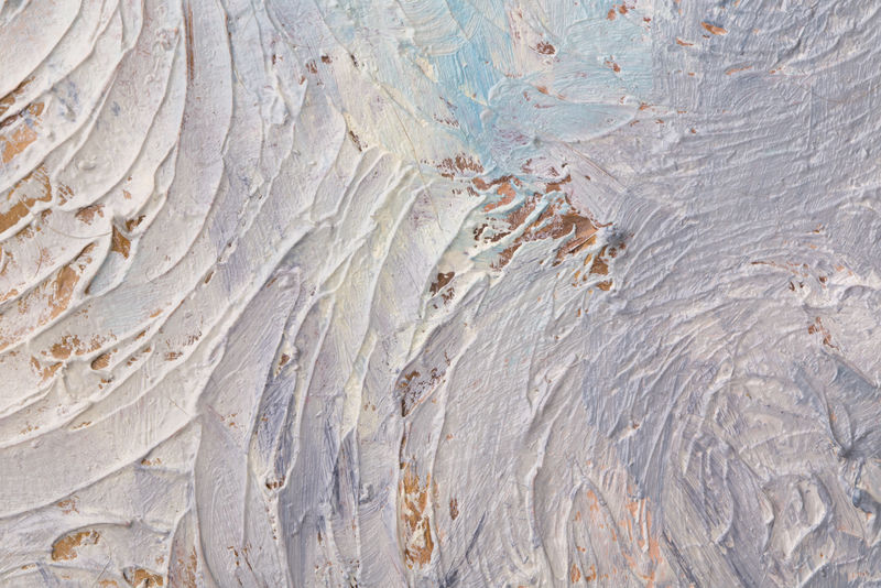 抽象艺术背景-画布油画-多彩明亮的纹理-艺术品碎片-油漆斑点-刷油漆