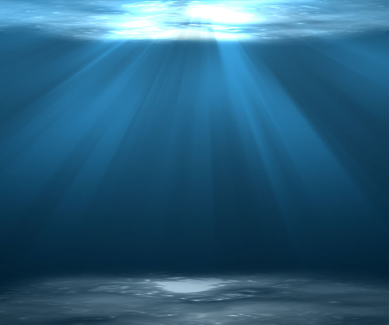 有阳光的深海或水下场景背景素材 高清图片 摄影照片 寻图免费打包下载