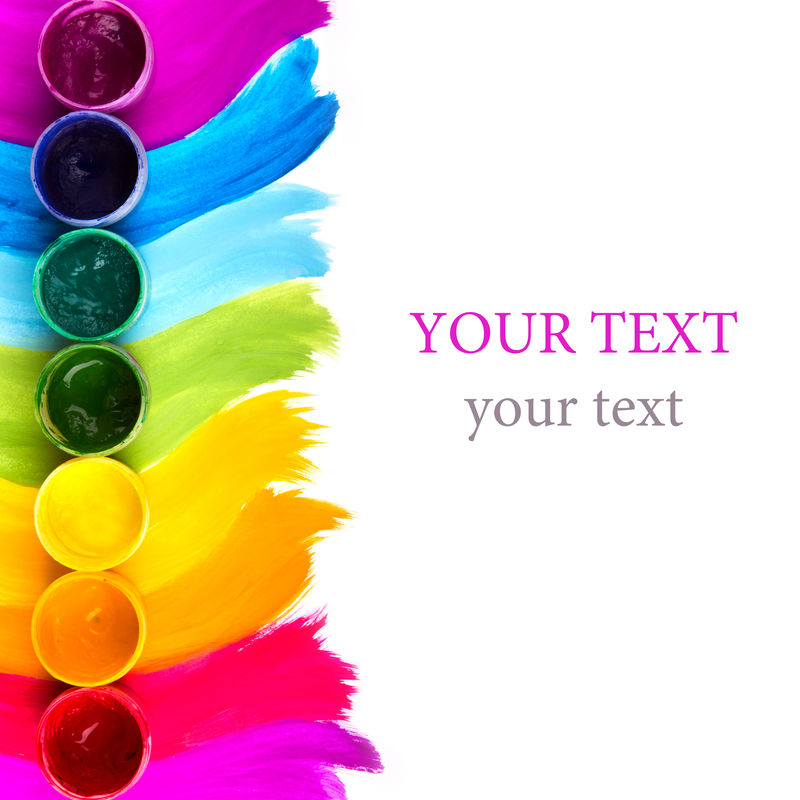 艺术工作室绘画调色板