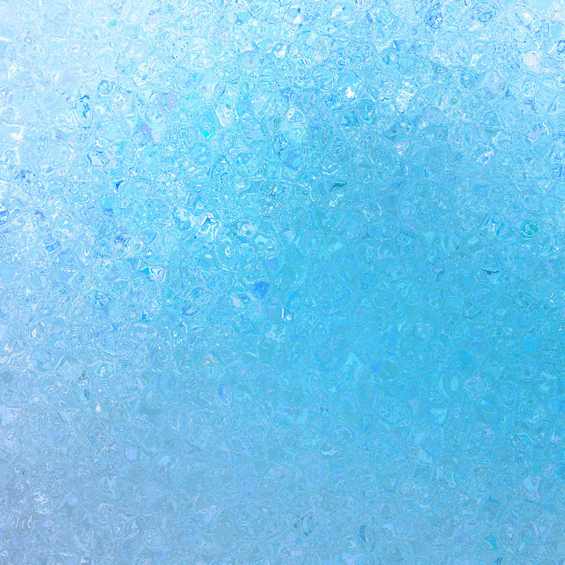 淡蓝色冷冻窗玻璃