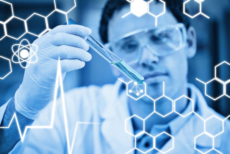 科学图形合成图像