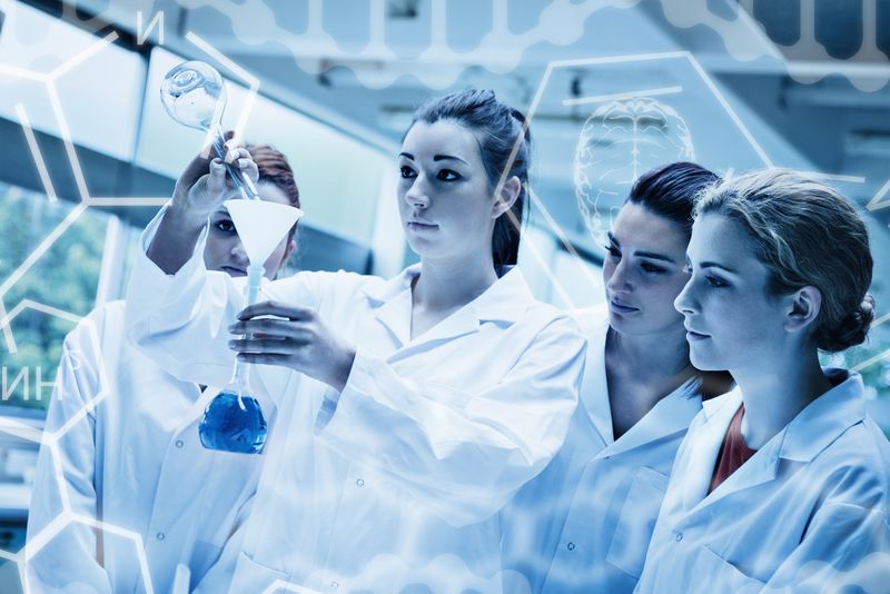 科学图形合成图像