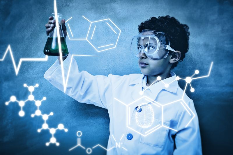 科学图形合成图像
