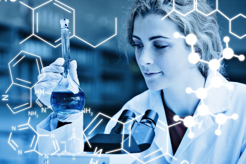 科学图形合成图像