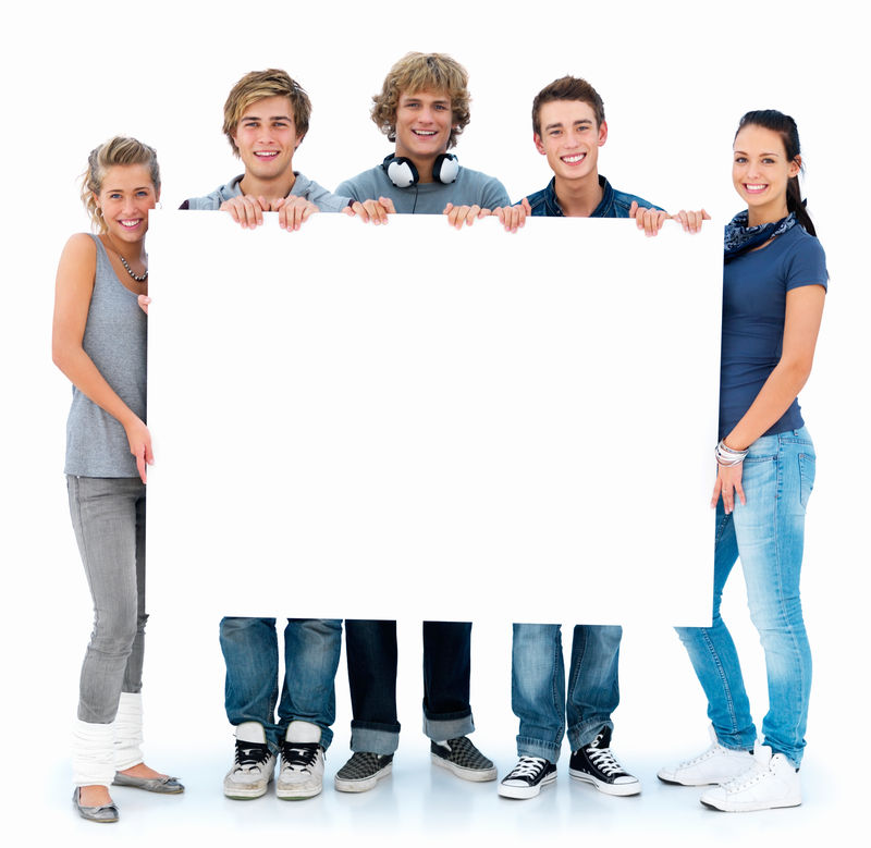 一群空白的朋友