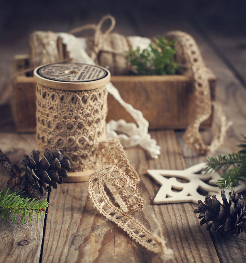 装饰丝带-选择性聚焦-色调图像