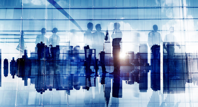 商务人员交流公司办公室讨论策划概念