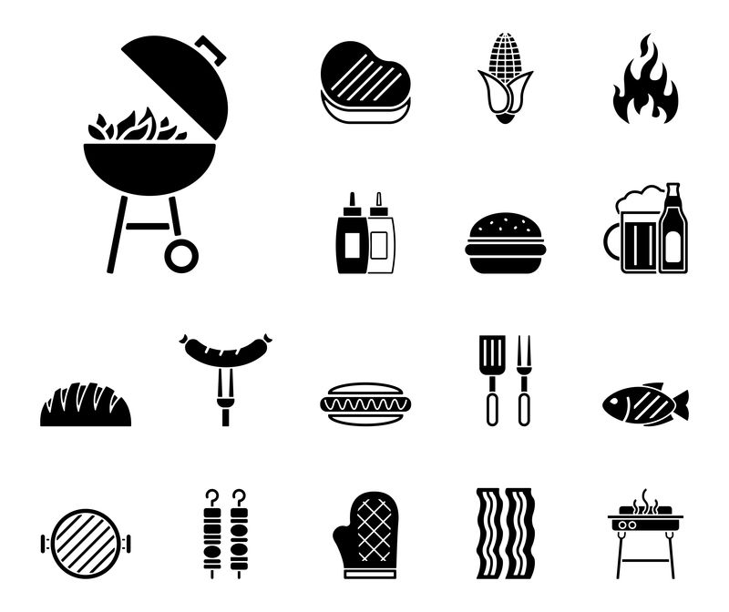 烧烤和食物-ICONET（图标）
