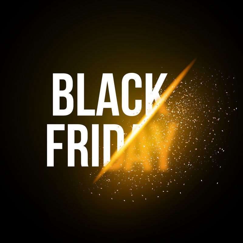 黑色星期五出售的失窃海报11月25日大减价